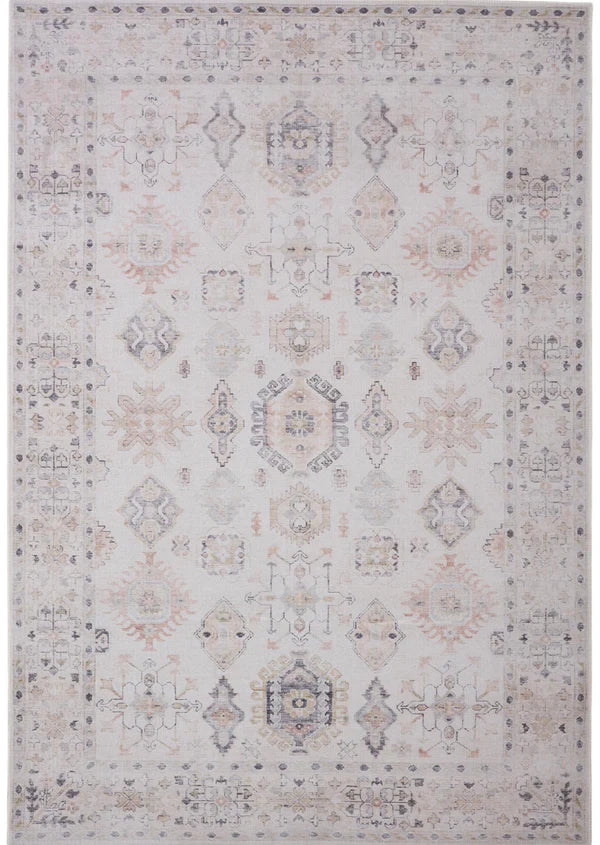 Covor Aman Beige – Aspect vintage și întreținere simplă