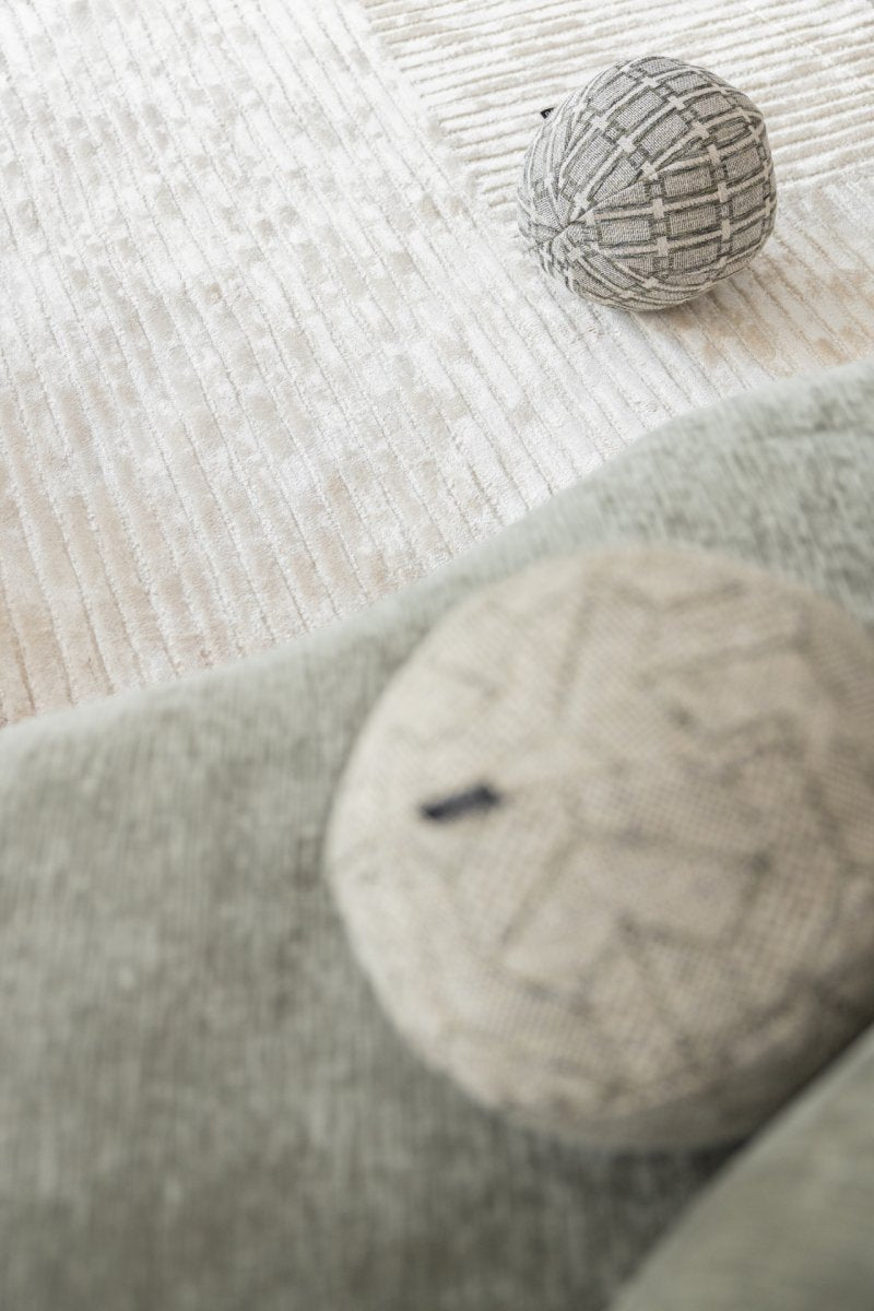 Țesătură Augusto – model geometric și culori naturale pentru decor