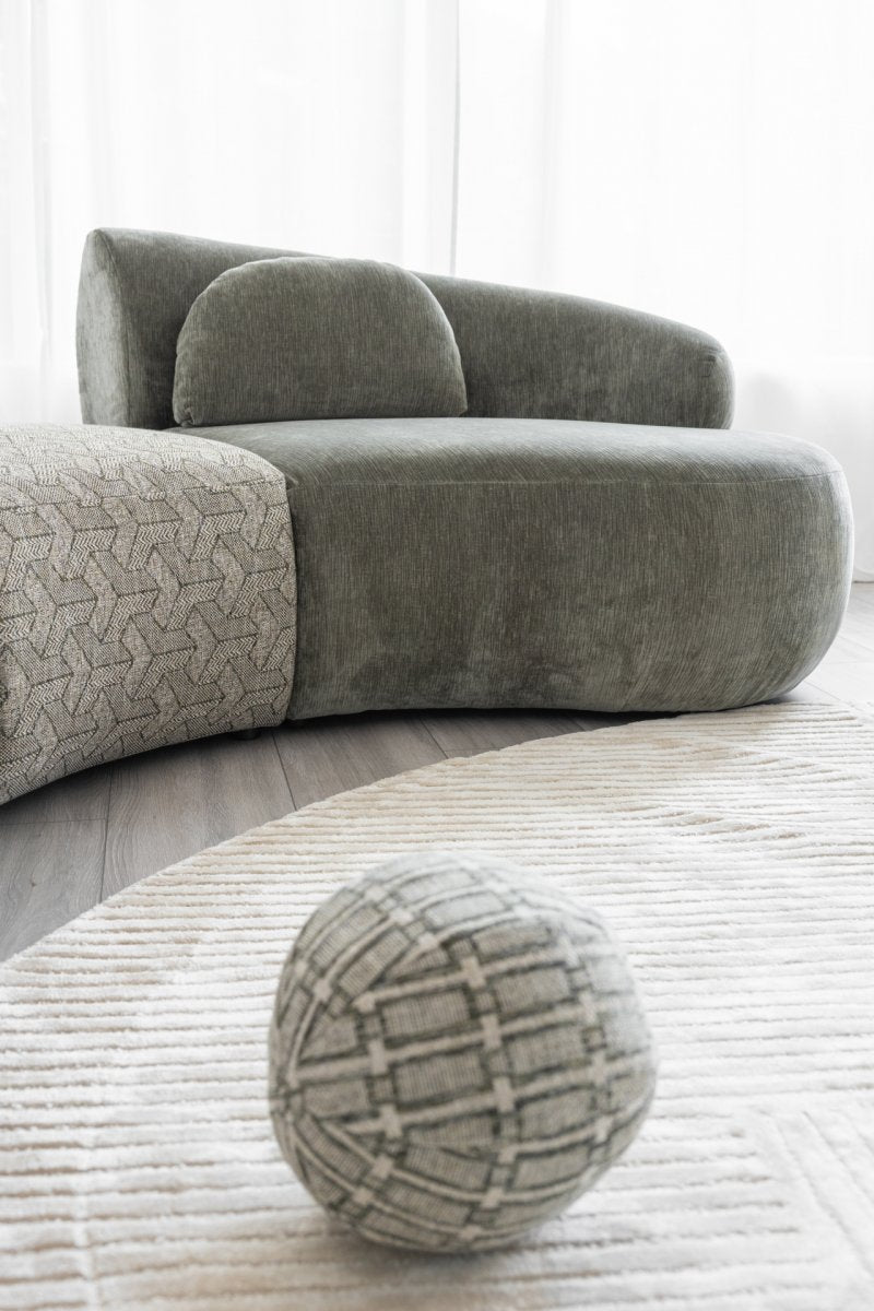 Țesătură Augusto – model geometric și culori naturale pentru decor