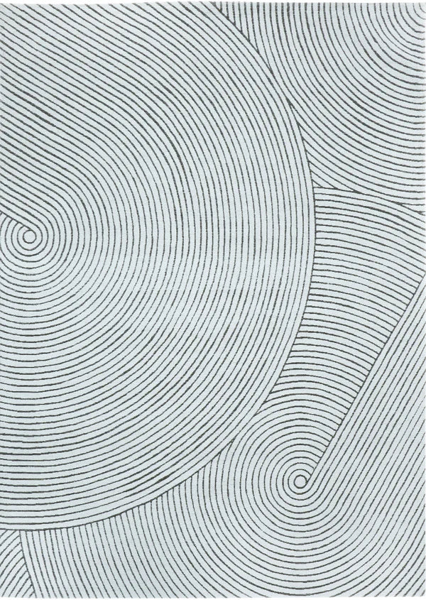 Sonno White – Covor Magic Home cu design elegant alb-negru