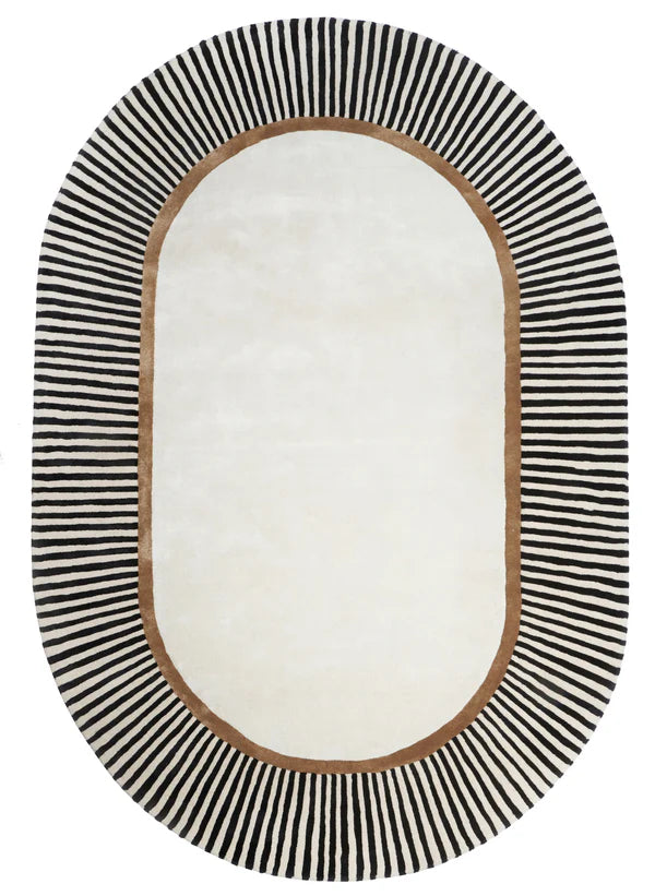 Amber Beige – Covor handmade elegant