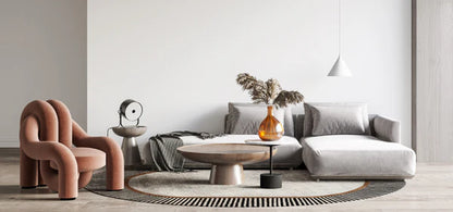 Amber Beige – Covor handmade elegant