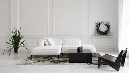 Blur Black – Covor handmade elegant