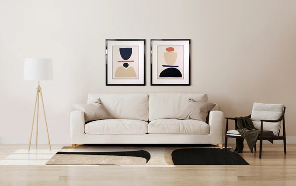 Jazz Beige – covor handmade elegant