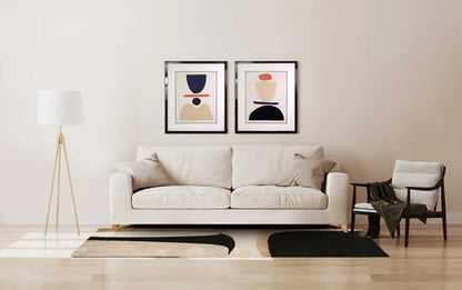 Jazz Beige – covor handmade elegant