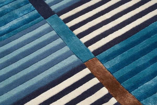 Admiral Blue – Covor handmade elegant