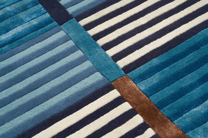 Admiral Blue – Covor handmade elegant