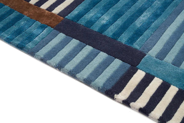 Admiral Blue – Covor handmade elegant