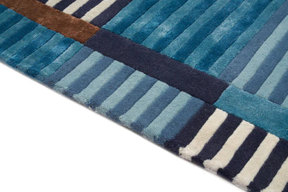 Admiral Blue – Covor handmade elegant
