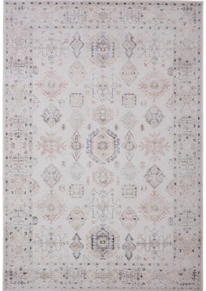 Covor Aman Beige – Aspect vintage și întreținere simplă