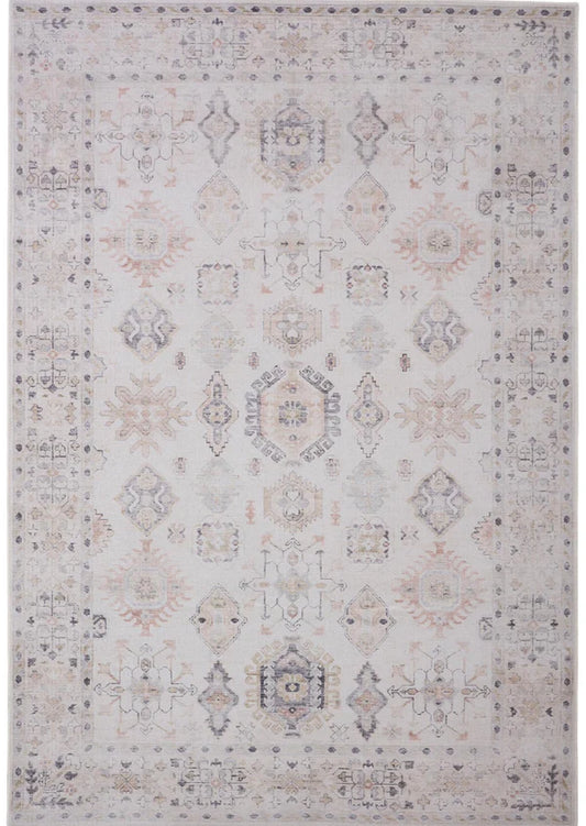 Covor Aman Beige – Aspect vintage și întreținere simplă