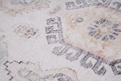 Covor Aman Beige – Aspect vintage și întreținere simplă