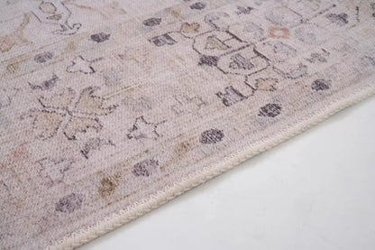 Covor Aman Beige – Aspect vintage și întreținere simplă