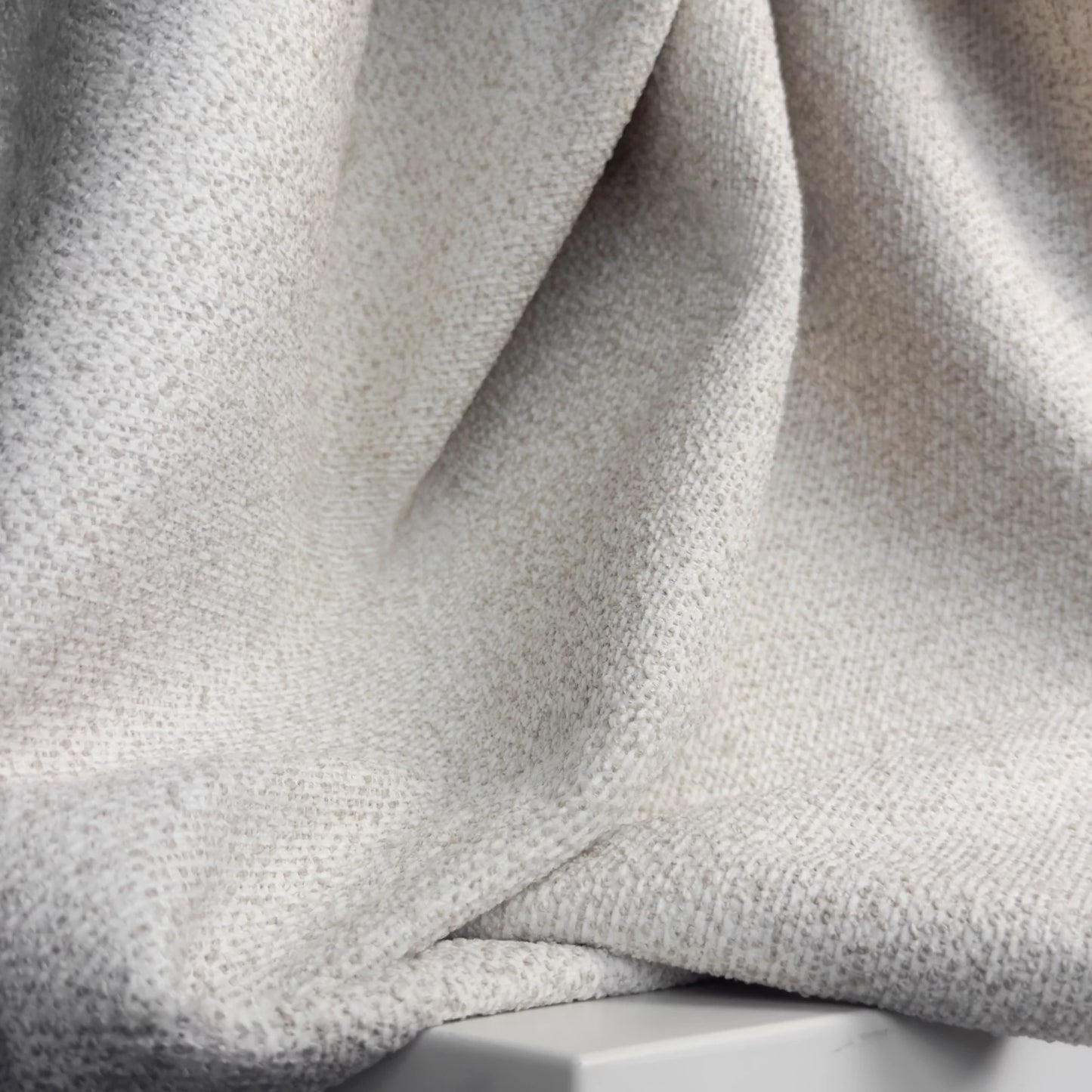 Țesătură Bloom - stofă chenille bouclé premium, cu bumbac, rezistentă