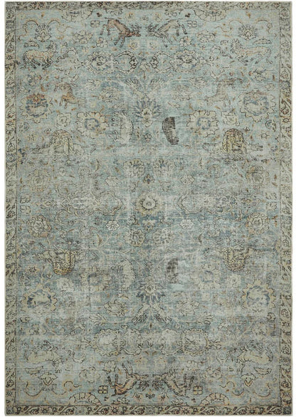 Covor Boho Mint – design vintage cu accente fresh