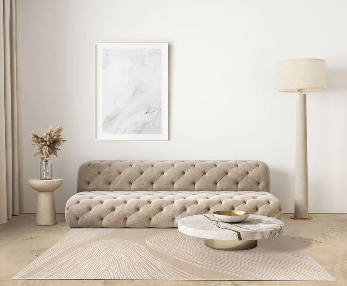 Covor Etna Beige – tonuri neutre și întreținere fără efort