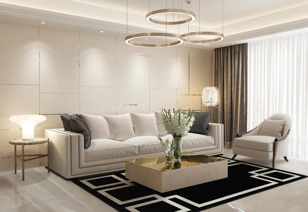 Hampton Black – Covor Art Deco, contrast elegant și întreținere facilă