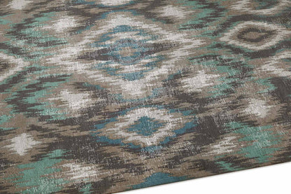 Harput Lagoon – Covor Magic Home cu model geometric albastru-gri