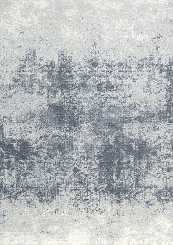 Covor Illusion Blue Gray – degradé elegant & curățare facilă
