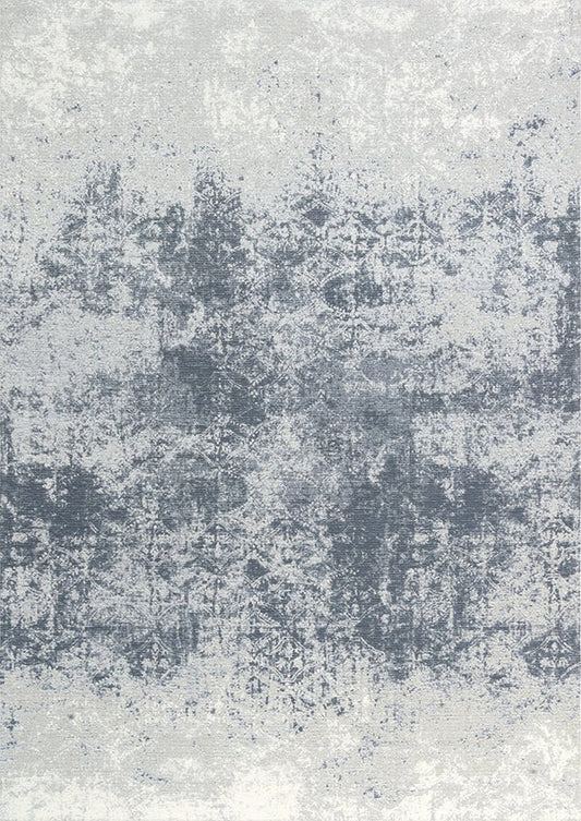 Covor Illusion Blue Gray – degradé elegant & curățare facilă