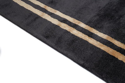 Imperial Black – Covor handmade elegant