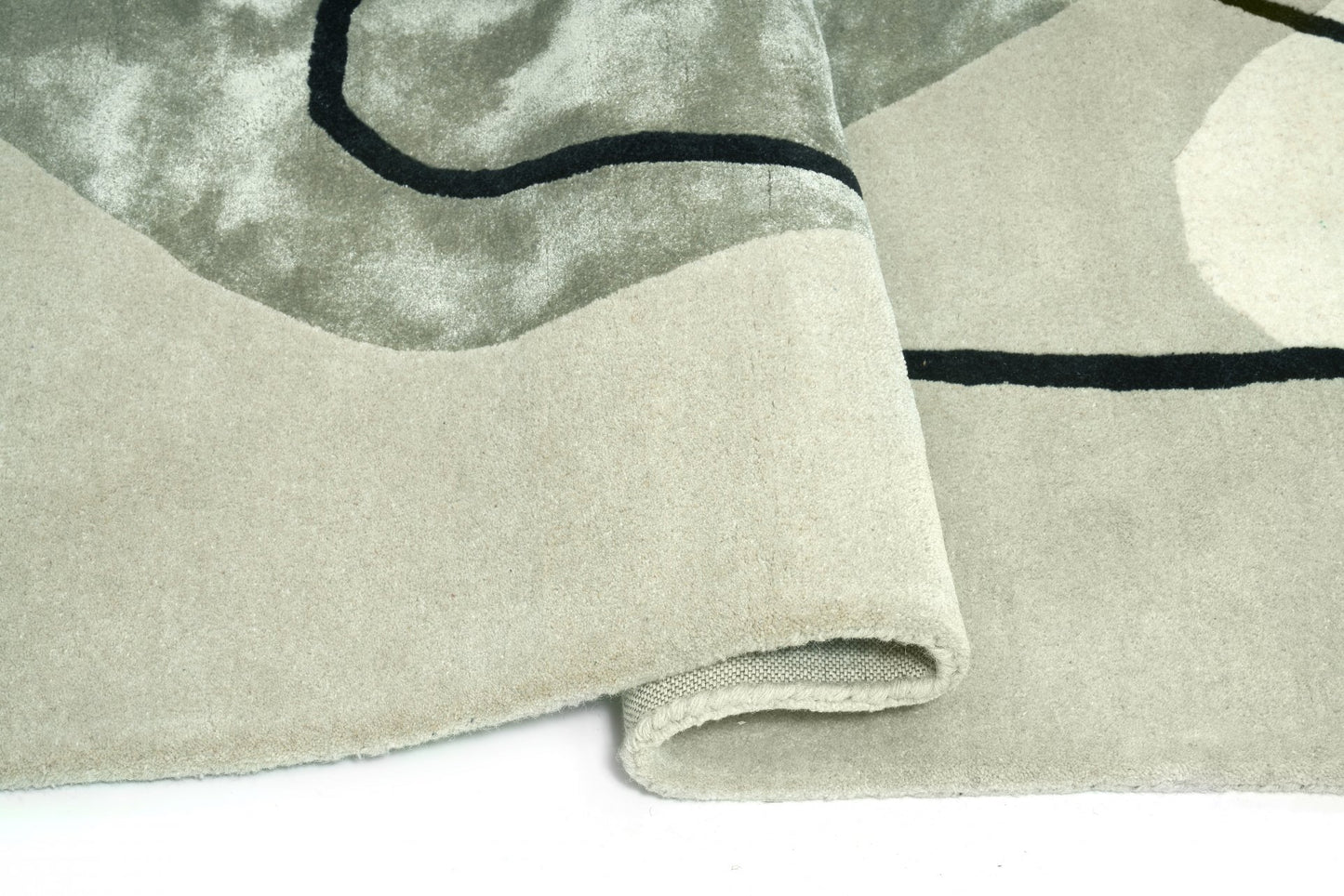Leia Beige – Covor handmade elegant