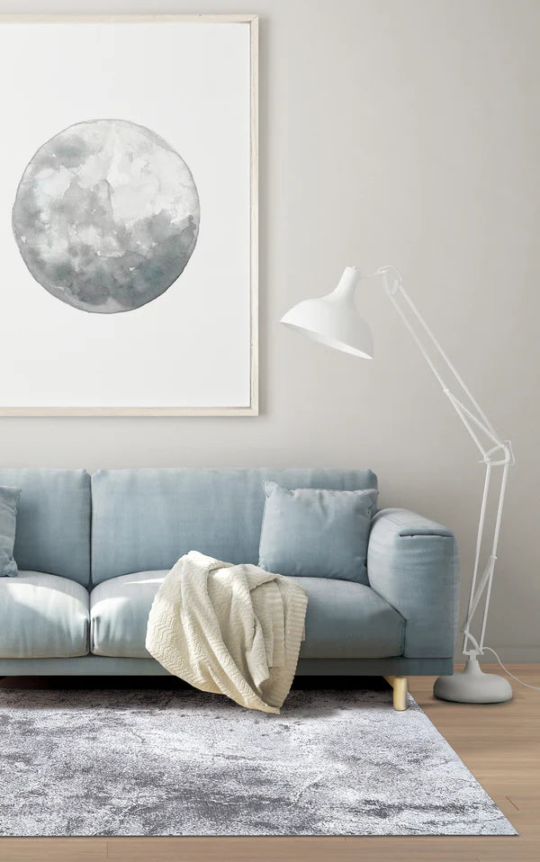 Covor Moon Light Gray – Magic Home, design lunar & ușor de întreținut