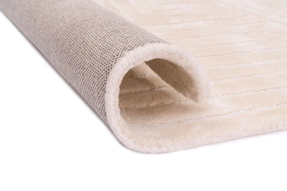 Nevicare – Covor handmade elegant din lână premium
