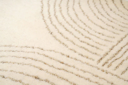 Ornate Beige – covor handmade elegant