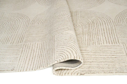 Ornate Beige – covor handmade elegant