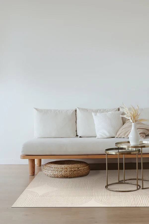 Ornate Beige – covor handmade elegant