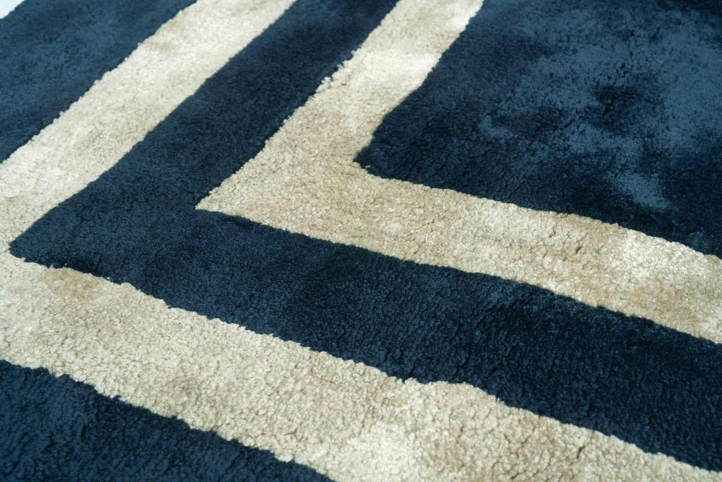 Piazza Blue – Covor handmade elegant