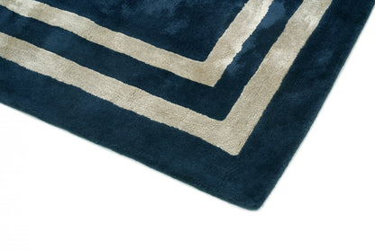 Piazza Blue – Covor handmade elegant