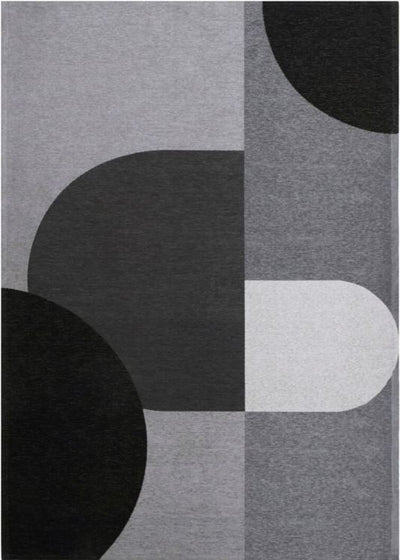 Covor Rene Grey – design grafic & ușor de întreținut