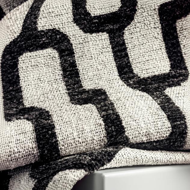 Țesătură Romi - stofă chenille premium cu model geometric