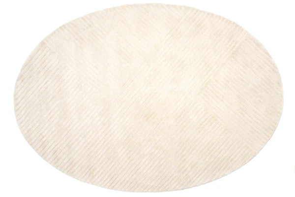 Sierra Ivory Oval – Covor handmade elegant