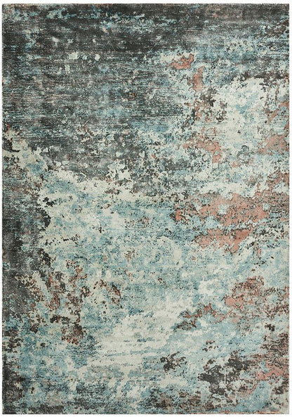 Sintra Teal Peach – Covor handmade elegant