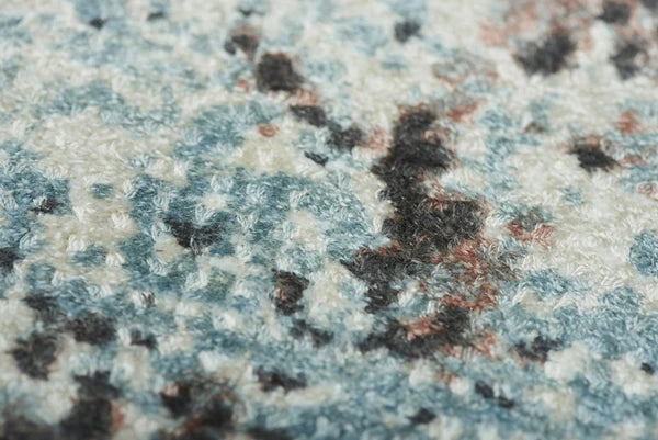 Sintra Teal Peach – Covor handmade elegant