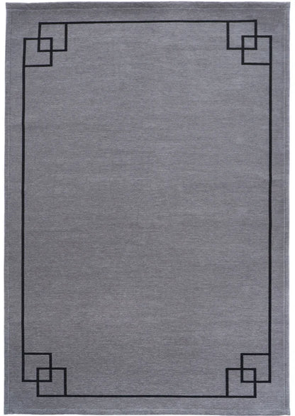 Soho Gray – Covor Art Deco cu design geometric modern