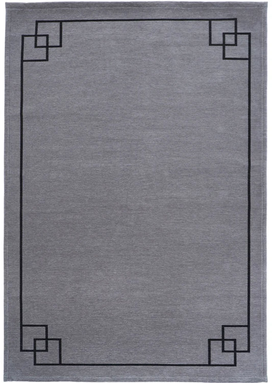 Soho Gray – Covor Art Deco cu design geometric modern