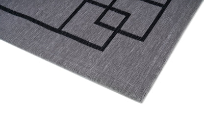 Soho Gray – Covor Art Deco cu design geometric modern