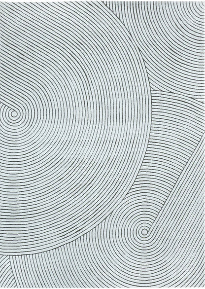 Sonno White – Covor Magic Home cu design elegant alb-negru