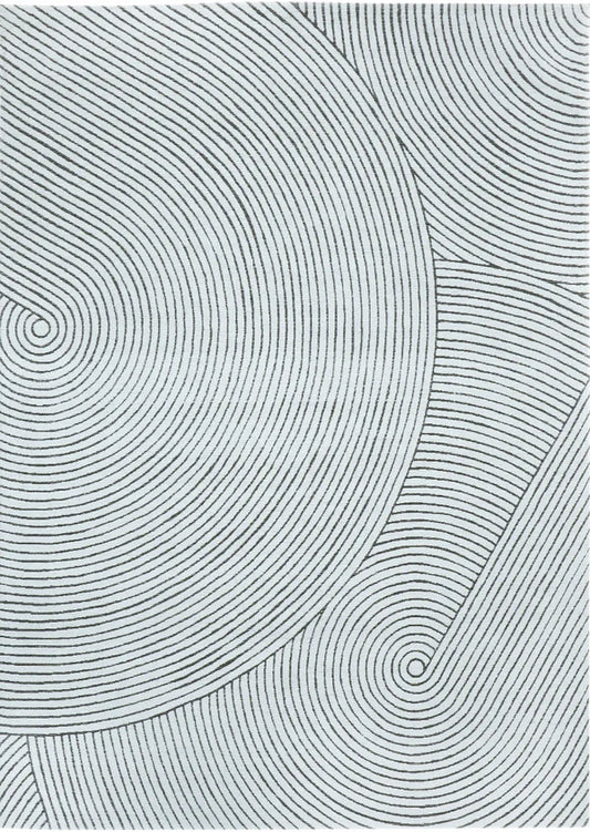 Sonno White – Covor Magic Home cu design elegant alb-negru