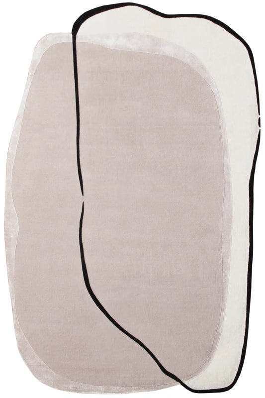 Spot Beige – covor handmade elegant