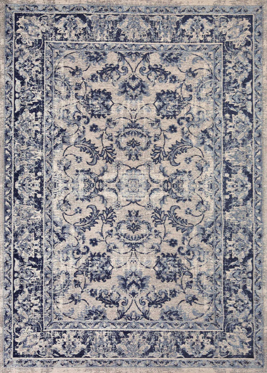 Covor Tebriz Antique Blue – eleganță discretă, întreținere simplă