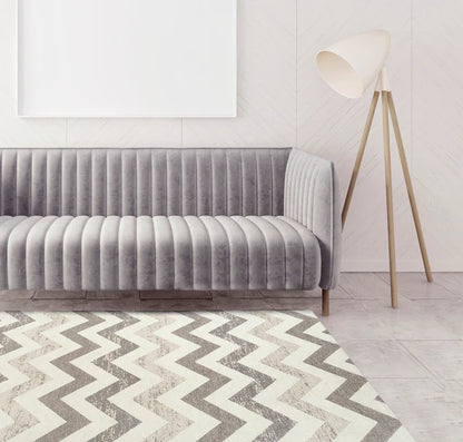 Vena Taupe – Covor Magic Home cu design liniar modern