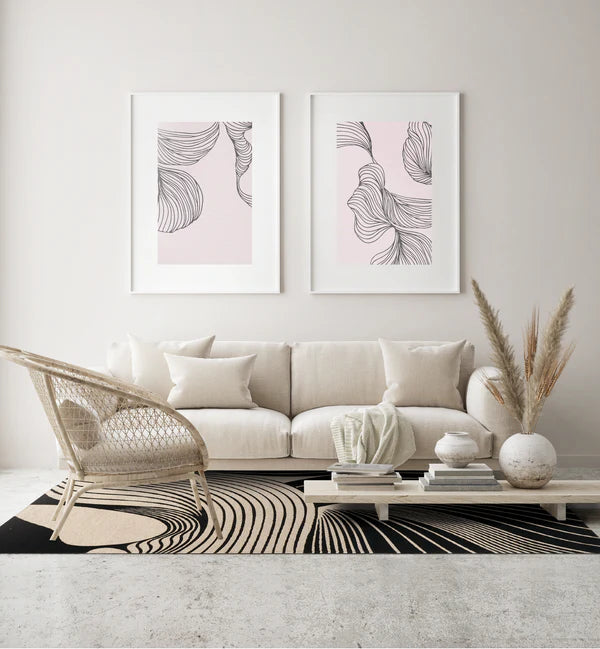 Covor Vento Beige – tonuri neutre, elegante și întreținere facilă