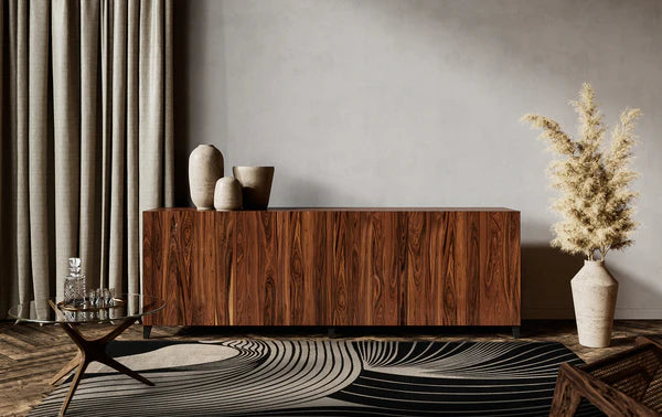 Covor Vento Beige – tonuri neutre, elegante și întreținere facilă